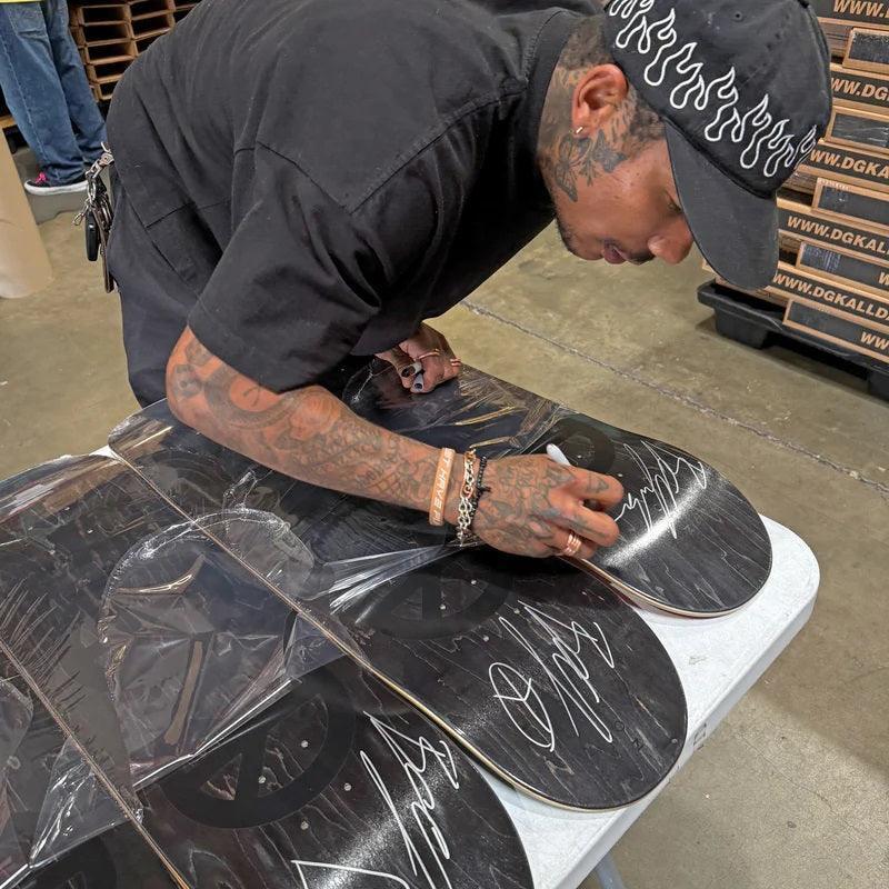 DGK Boo Peace Boo Deck 8.25 (Autographed)