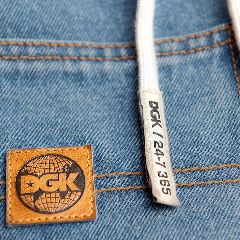 DGK Muni Denim Jeans Washed Indigo