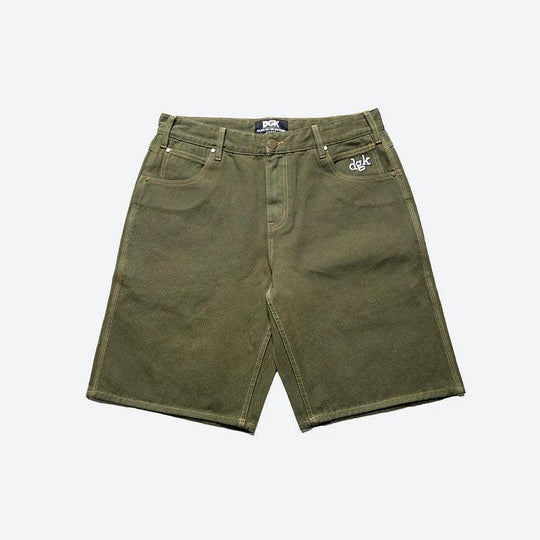 DGK Nozzle Denim Shorts Green
