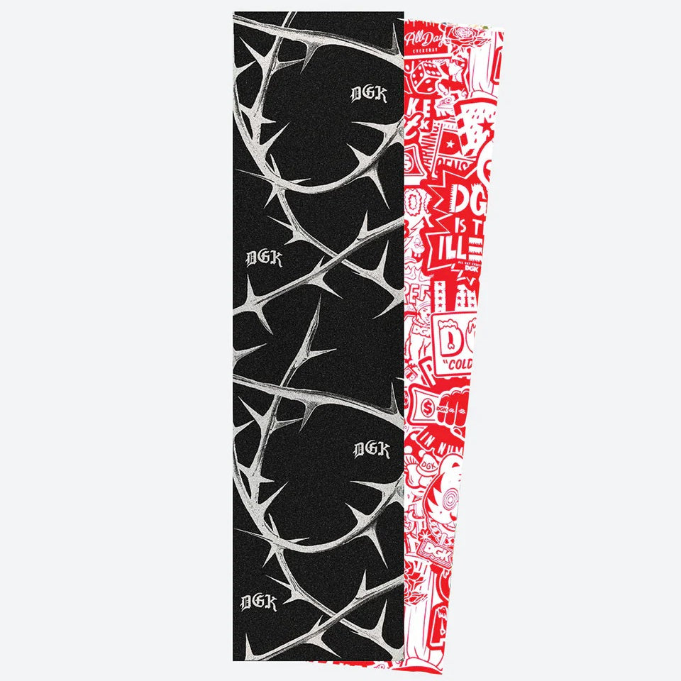 DGK Thorns Skateboard Griptape Sheet
