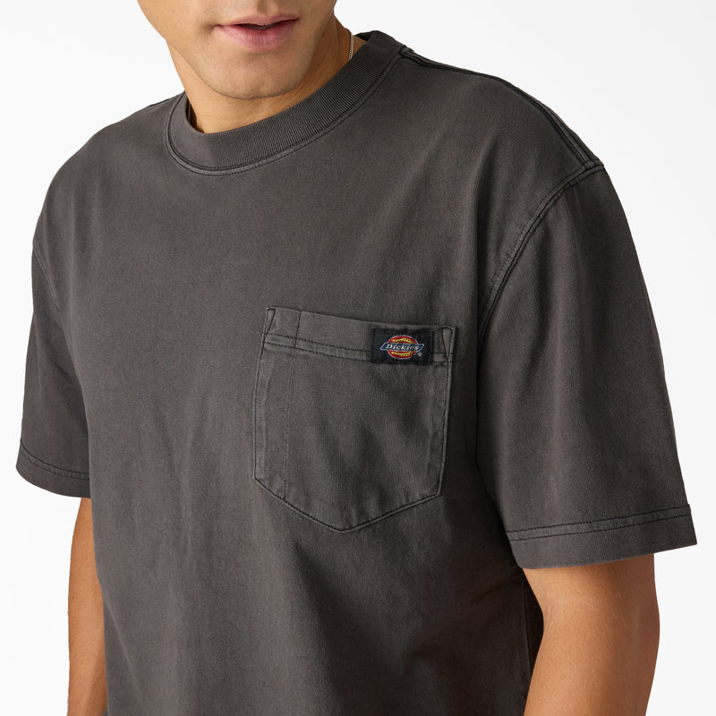 DICKIES Worn In Pocket Tee Black