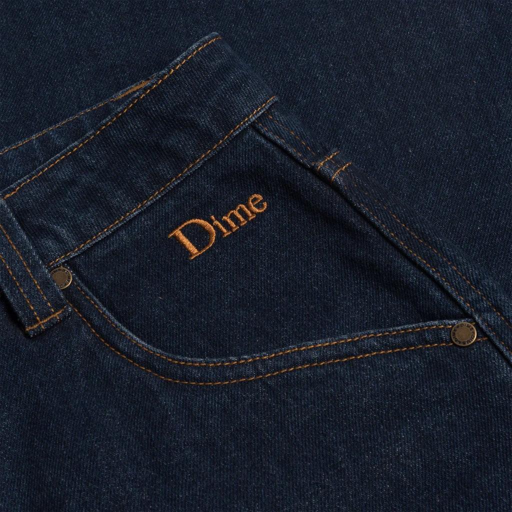 DIME Classic Baggy Denim Pants Indigo - Impact Skate