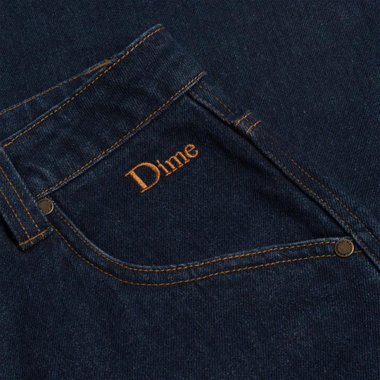 DIME Classic Baggy Denim Pants Indigo - Impact Skate