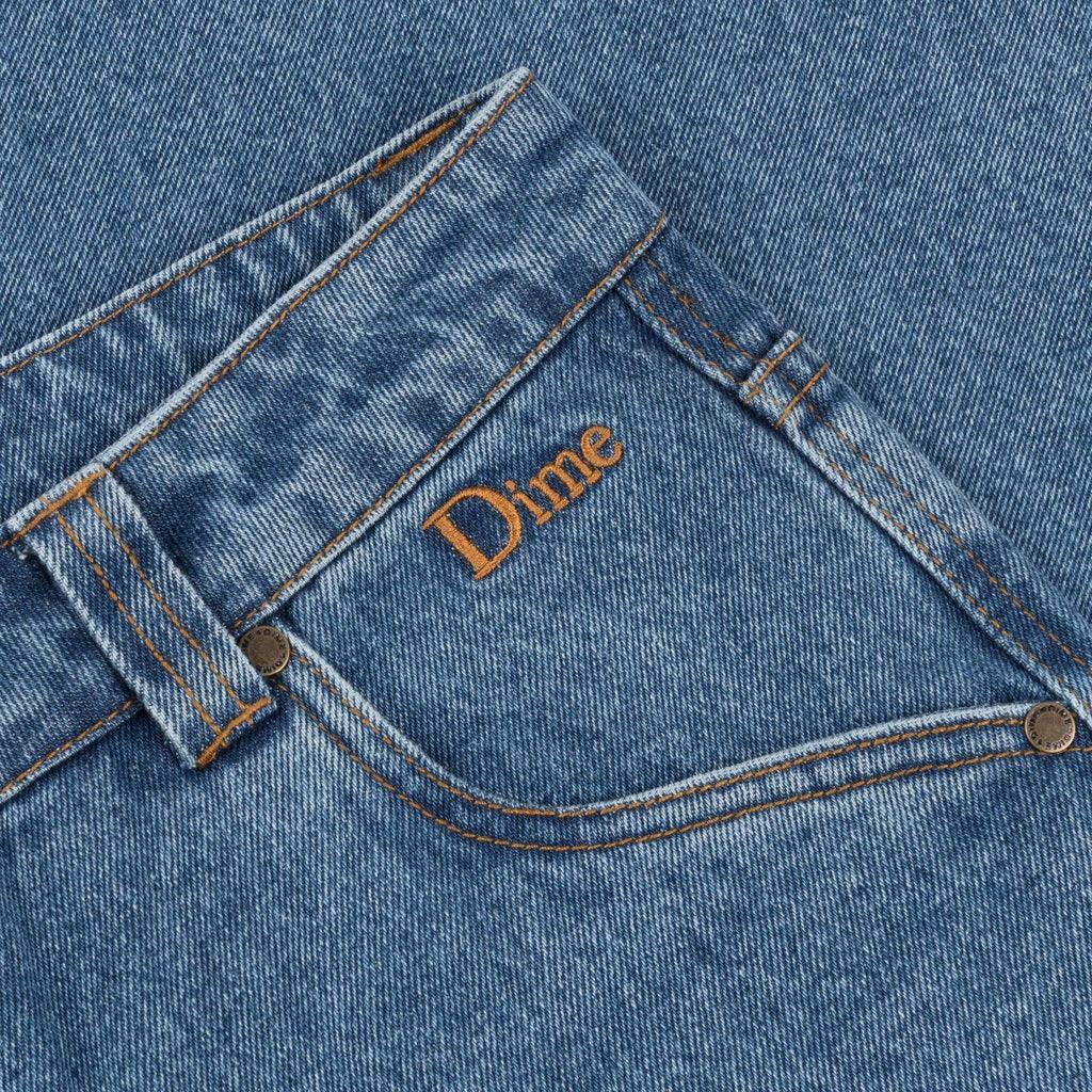 DIME Classic Relaxed Denim Pants Indigo Washed - Impact Skate