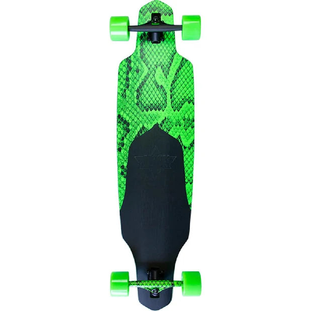 DUSTERS Channel Snakeskin Longboard Complete