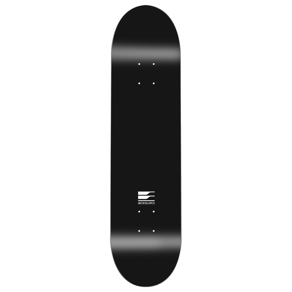EDGLRD Tech Script Team Black/White Deck 8.25
