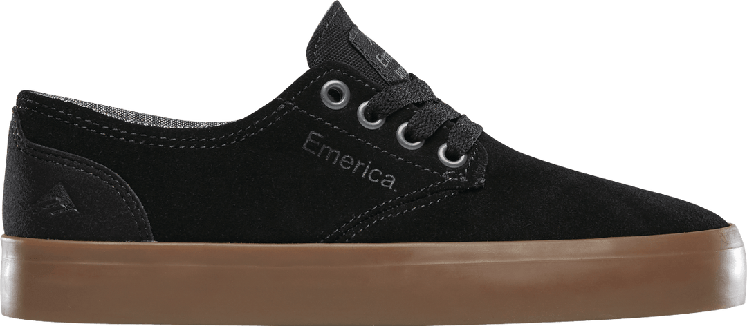 EMERICA Youth Romero Laced Black/Gum - Impact Skate