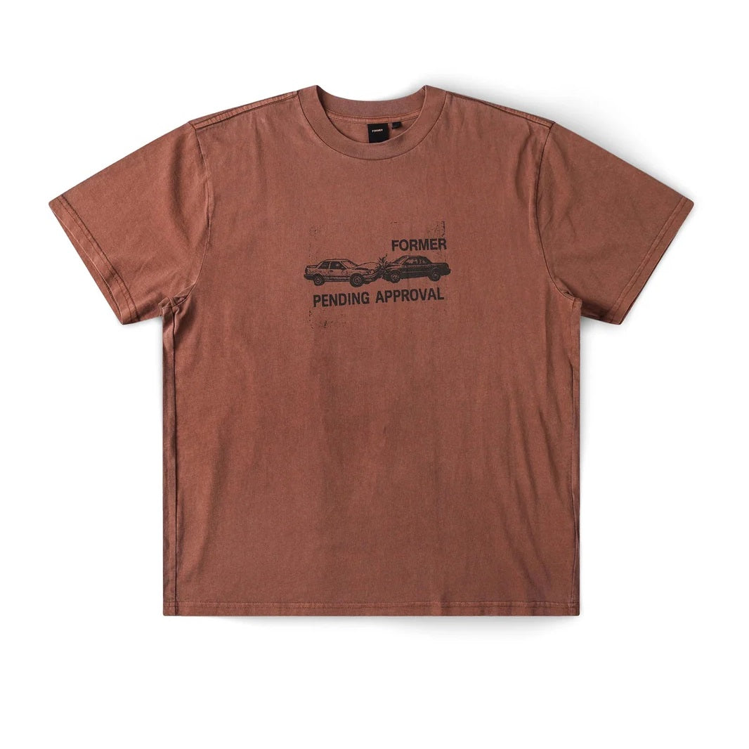 FORMER Fork In The Road Tee Washed Bark