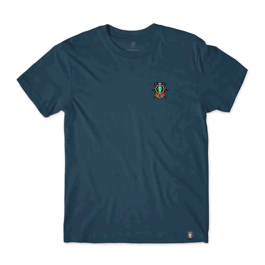 GIRL Beetle Boss Tee Harbor Blue