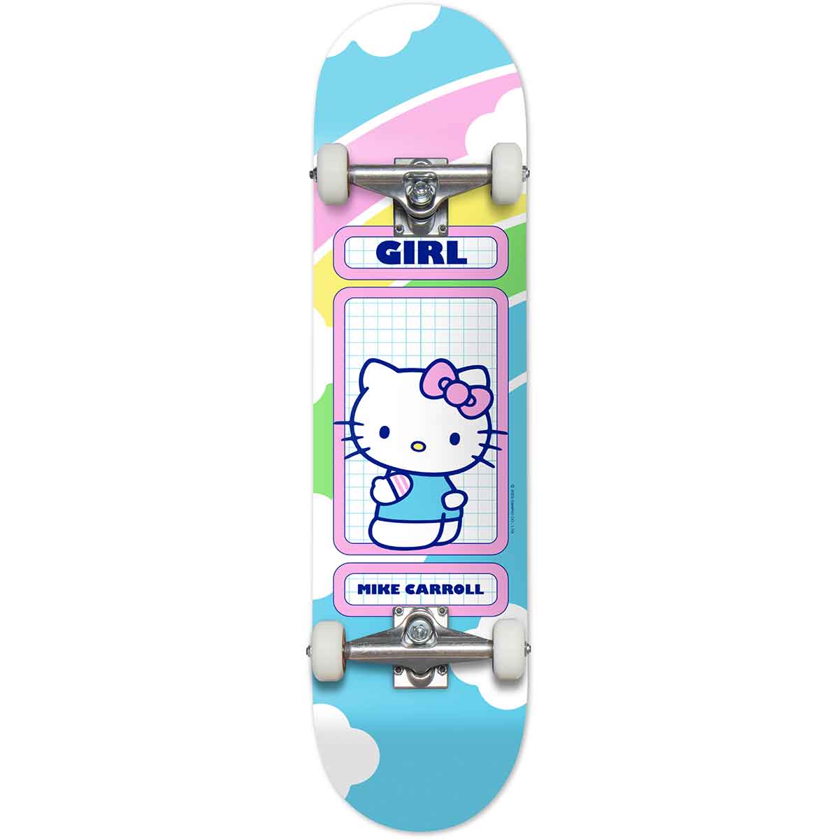 GIRL Mike Carroll Hello Kitty スケートボード GIRL Carroll Hello Kitty Complete Skateboard – Impact Skate