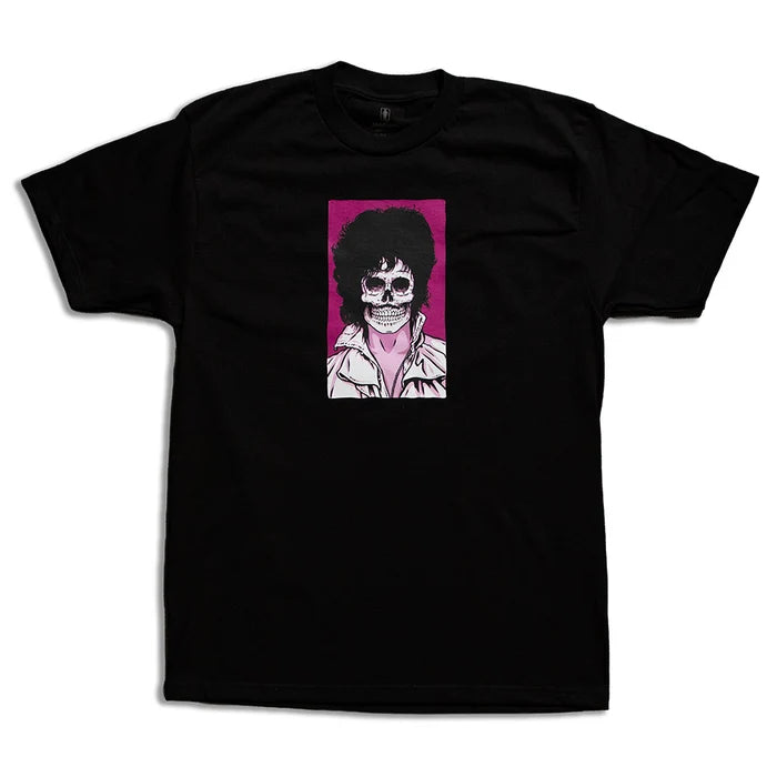 GIRL SOF Purple Skull Tee Black