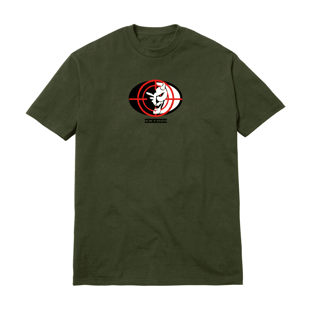 【GX1000】 Thunderbird Tee [Military Green] GX1000 Scope Tee Military Green – Impact Skate