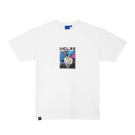 HÉLAS Ciggy Tee White - Impact Skate