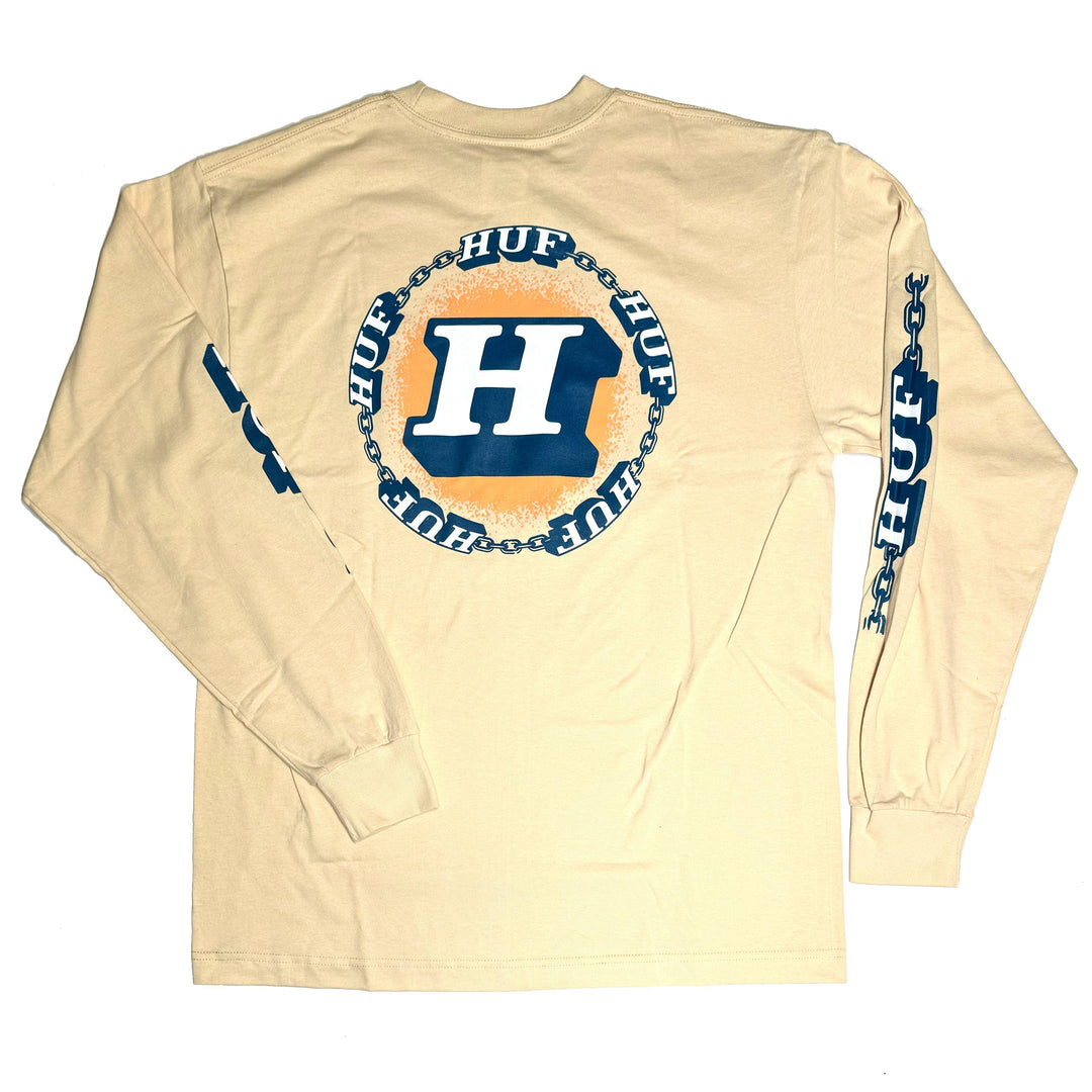 HUF Dependable Longsleeve Wheat - Impact Skate