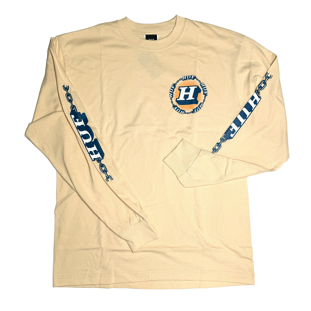 HUF Dependable Longsleeve Wheat - Impact Skate