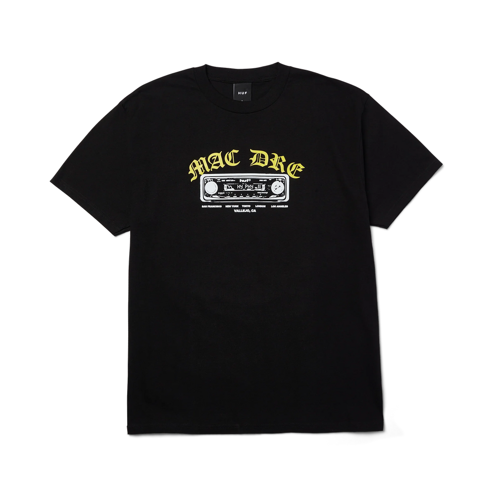 HUF Best of Mac Dre Tee Black