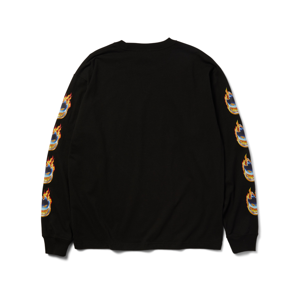 HUF x SPITFIRE Chrome Head Longsleeve Black