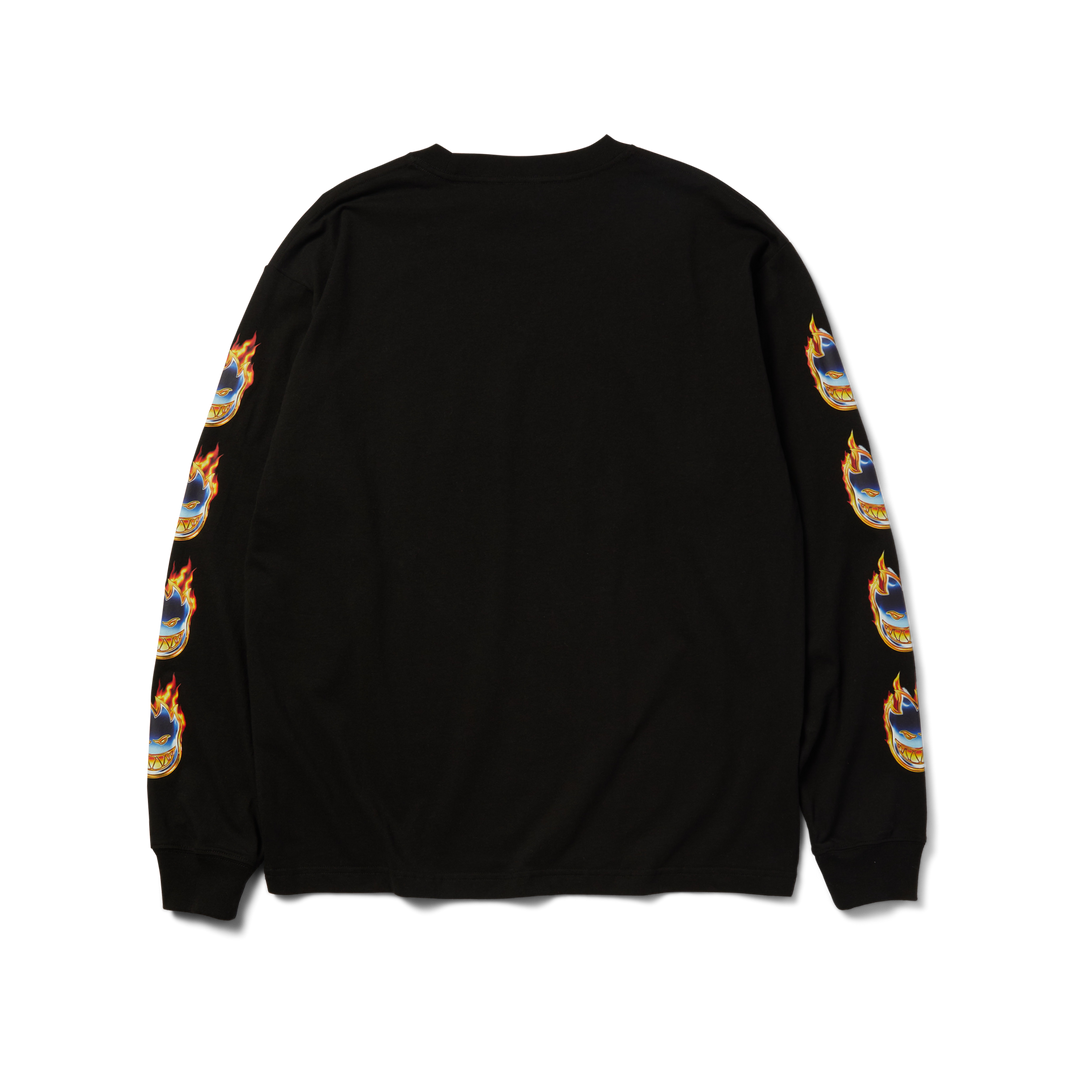 HUF x SPITFIRE Chrome Head Longsleeve Black