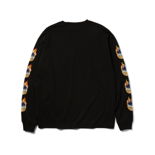 HUF x SPITFIRE Chrome Head Longsleeve Black