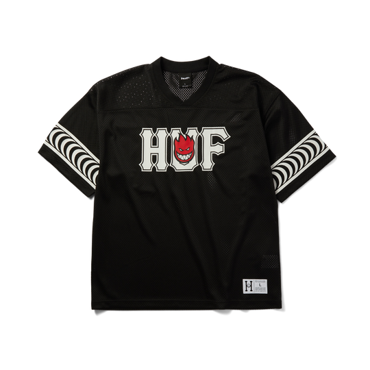 HUF x SPITFIRE End Zone Jersey Black