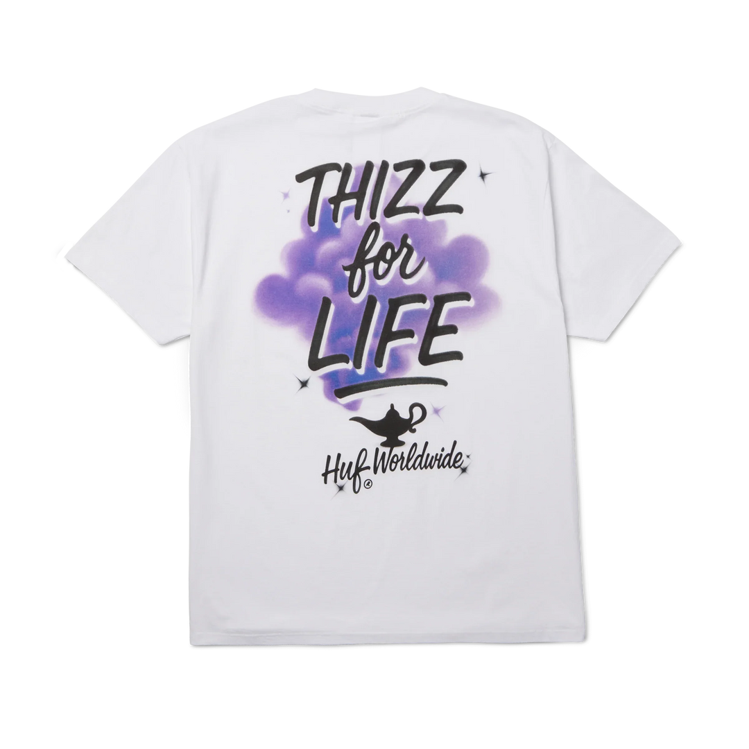 HUF Thizz For Life Tee White