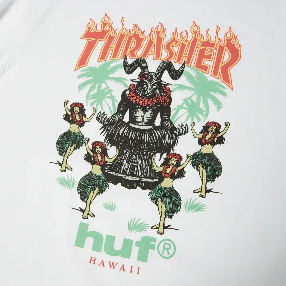 HUF x THRASHER Goat Luau Tee
