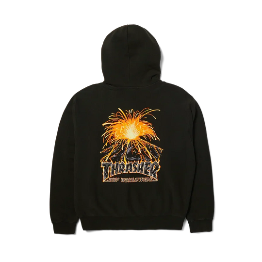 HUF x THRASHER Meltdown Heavyweight Hoodie