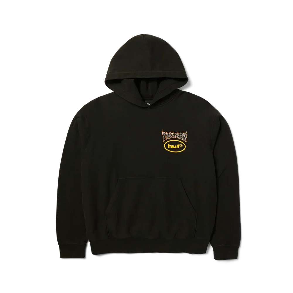 HUF x THRASHER Meltdown Heavyweight Hoodie