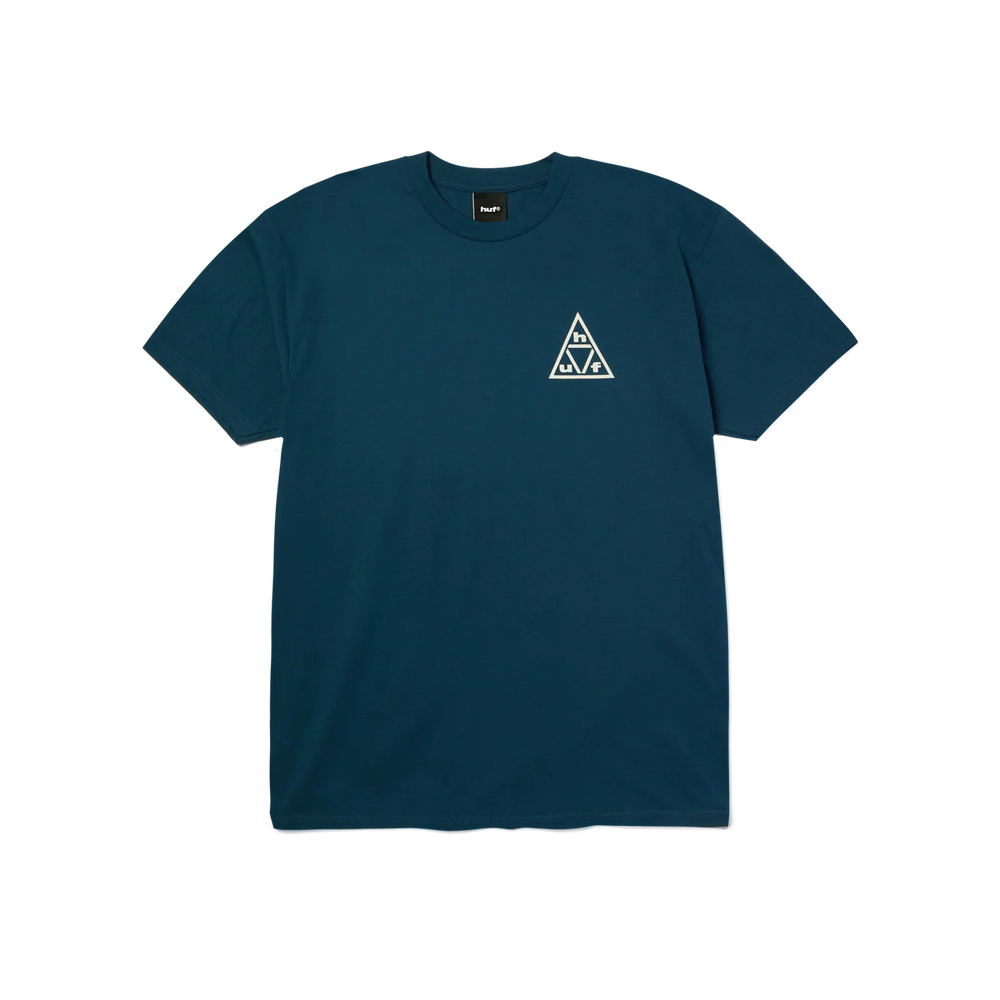 HUF Triple Triangle Tee Harbor Blue/White