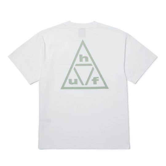 HUF Triple Triangle Tee White/Grey