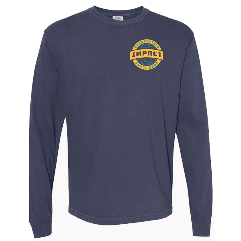 IMPACT 30 Years Longsleeve Navy - Impact Skate