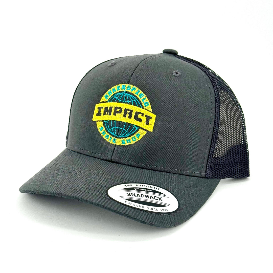 IMPACT 30 Years Trucker Hat Grey/Black - Impact Skate