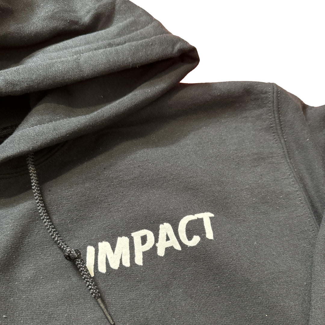 IMPACT Gonz SSD Deck Wall Hoodie Black - Impact Skate