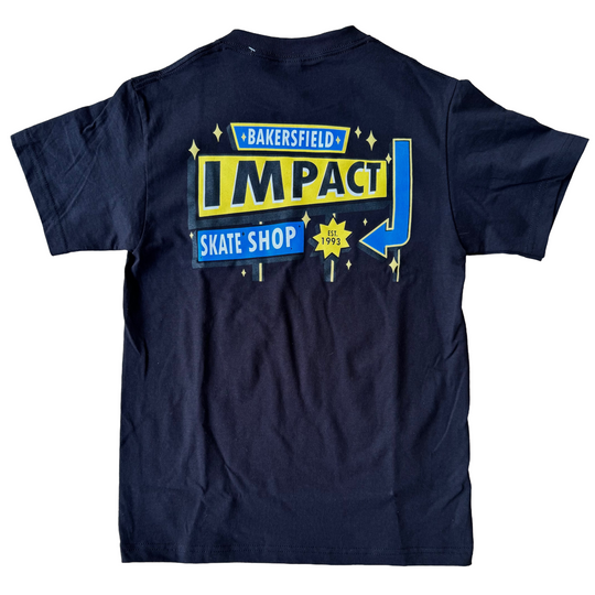 IMPACT Retro Tee Black
