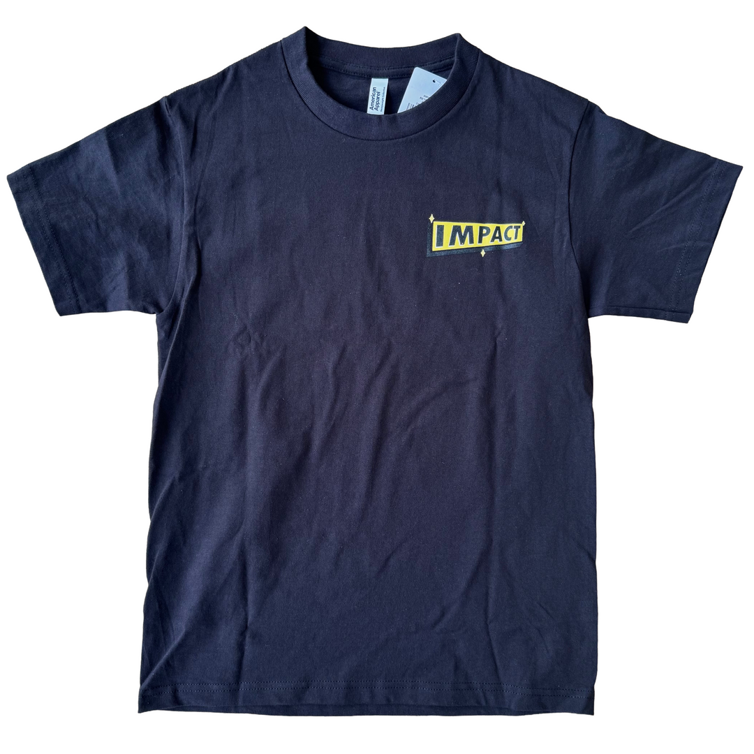 IMPACT Retro Tee Black