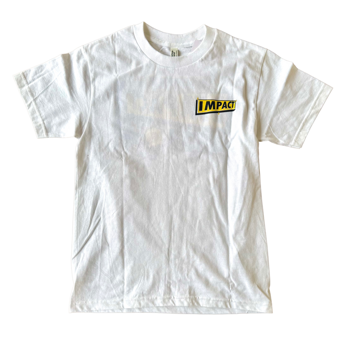 IMPACT Retro Tee White