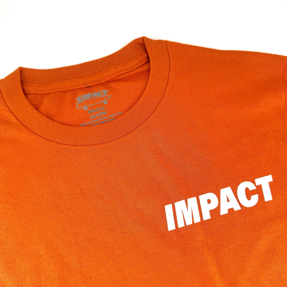 IMPACT Small Logo Tee Burnt Orange