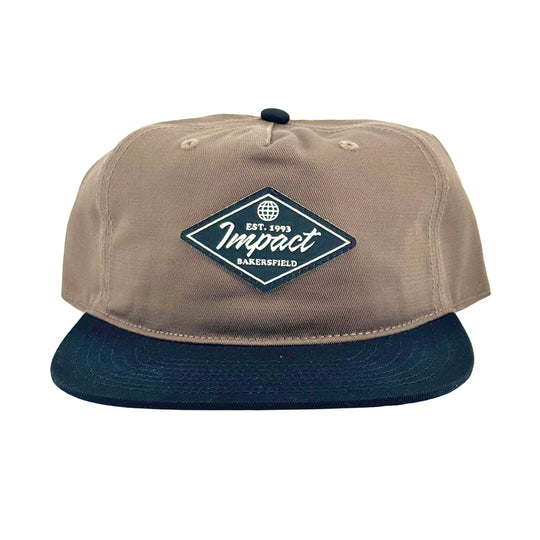 IMPACT Staple Two Tone Hat Walnut/Black