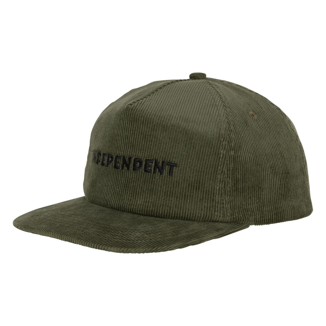 INDEPENDENT Beacon Snapback Hat Olive - Impact Skate
