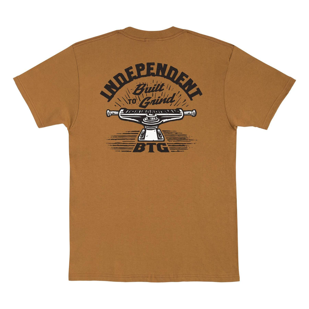 INDEPENDENT BTG Lino Truck Tee Brown Sugar - Impact Skate