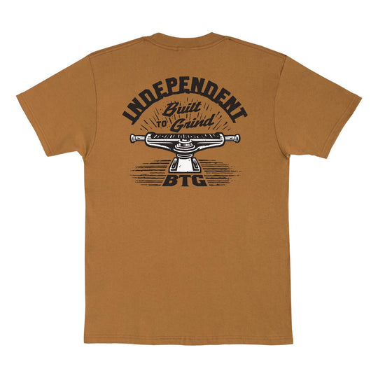 INDEPENDENT BTG Lino Truck Tee Brown Sugar - Impact Skate