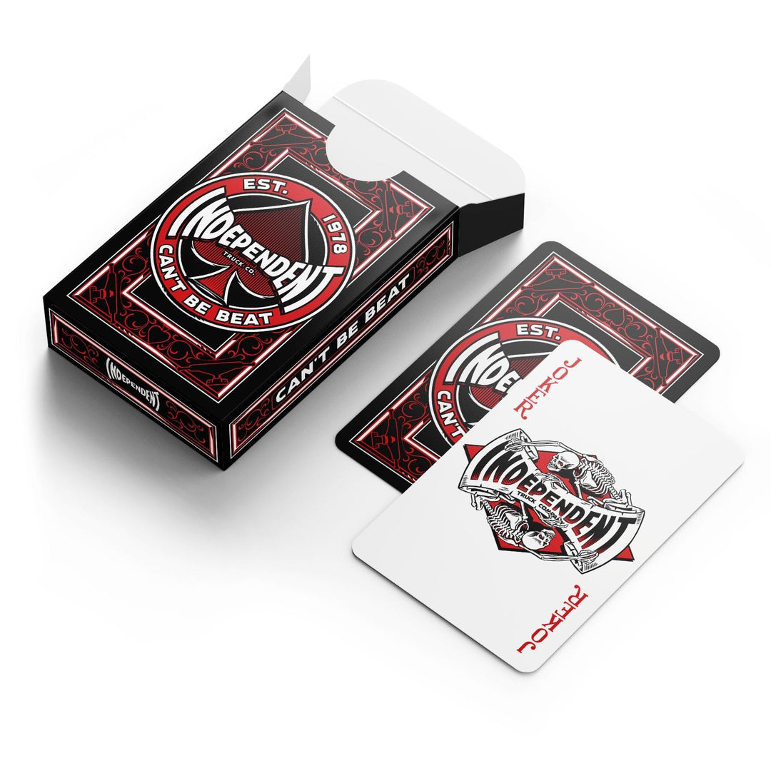 INDEPENDENT Can't Be Beat Playing Cards - Impact Skate