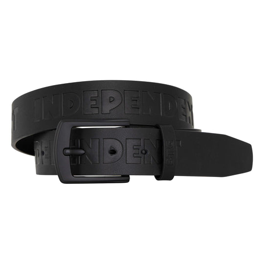 INDEPENDENT Bar Logo Belt Black
