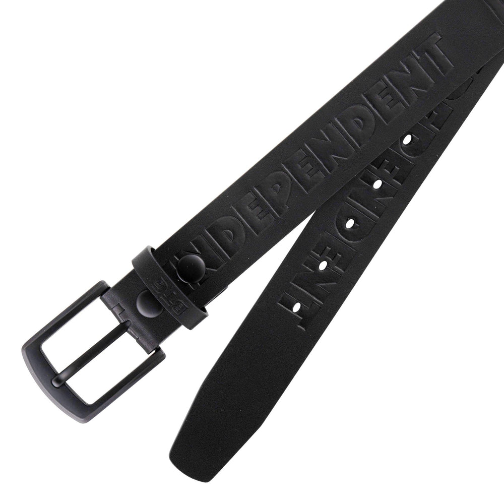 INDEPENDENT Bar Logo Belt Black