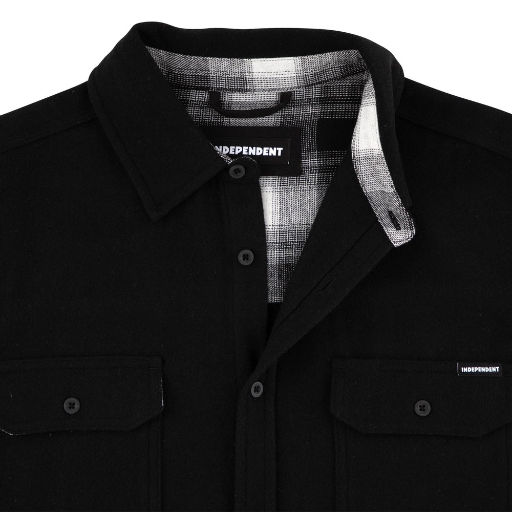 INDEPENDENT Belmont Flannel Heather Black