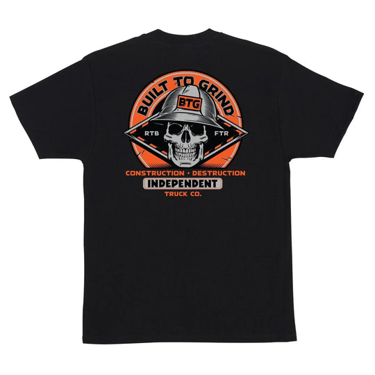 INDEPENDENT Built To Grind Hard Head Tee Black