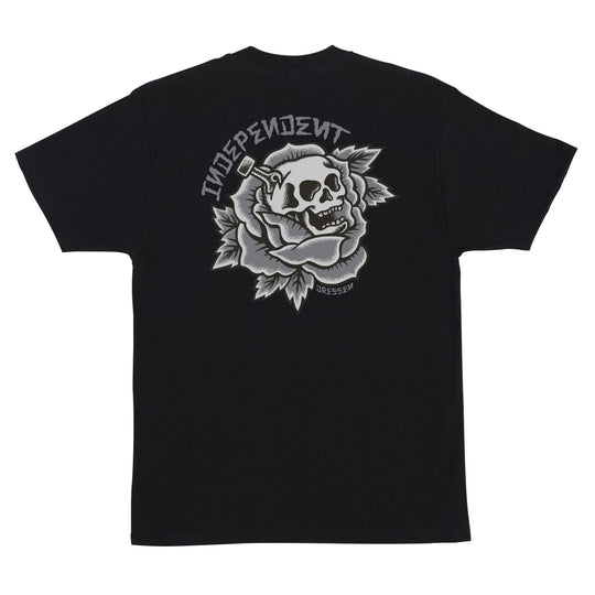 INDEPENDENT Dressen Skull Rose Tee Black