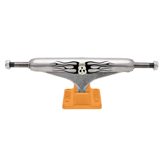 INDEPENDENT Elijah Berle Skull Silver/Orange Stage 11 Standard Trucks Set