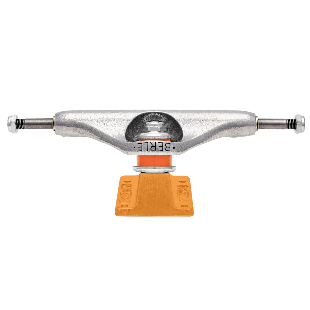 INDEPENDENT Elijah Berle Skull Silver/Orange Stage 11 Standard Trucks Set