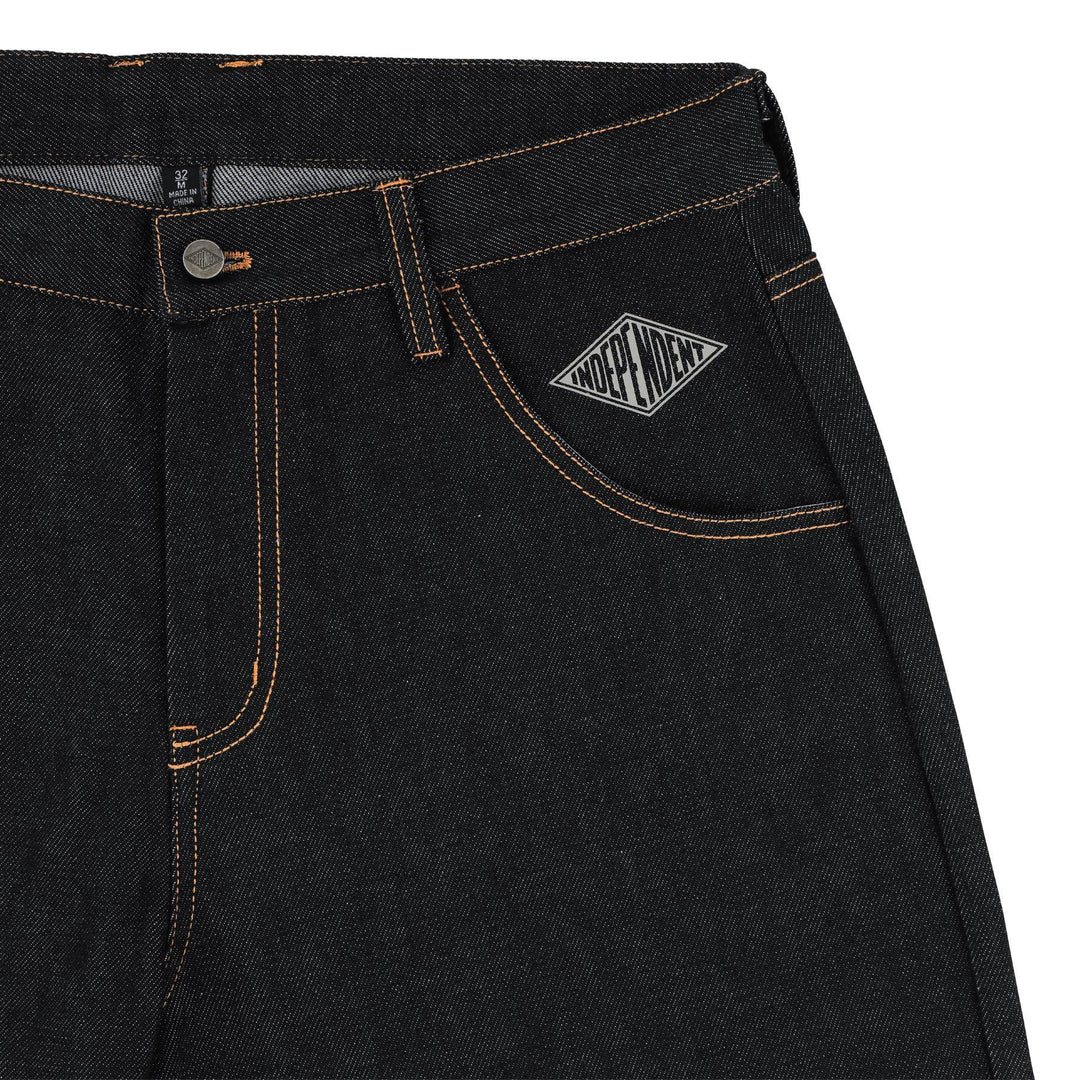 INDEPENDENT Free On The Streets Denim Shorts Dark Indigo